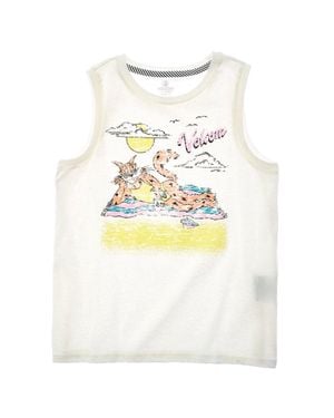 Volcom Flexin Muscle Tank - White