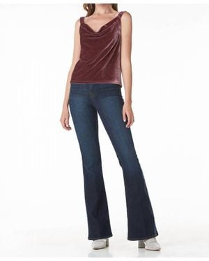 Tart Collections Fern Velvet Top - Blue