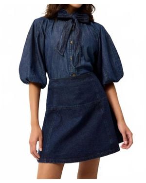Marie Oliver Navi Top - Blue