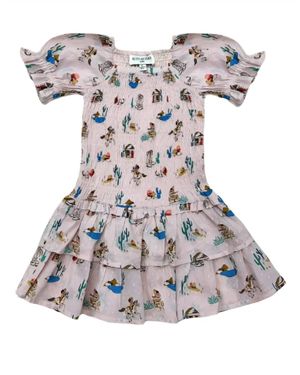 Alto Modas Girl's Mirrorball Dress - Multicolor