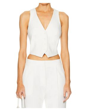 Sans Faff Jessica Transparent Vest - White