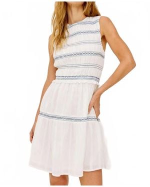 Rails Elia Sleeveless Dress - White