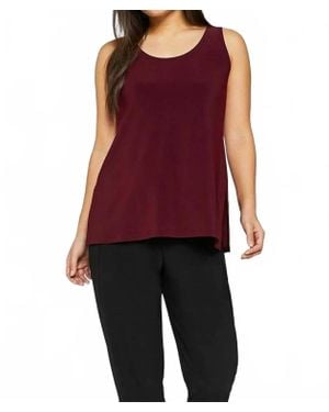 Sympli Go To Tank Top - Red