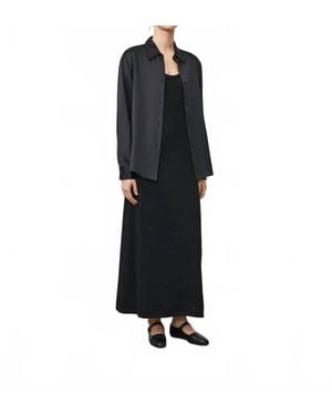 Lisa Yang Long Sleeved Button Up Shirt - Black