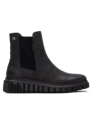 Xti Casual Chelsea Booties Refresh Collection By - Black