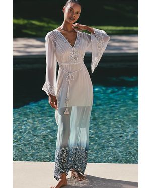 Calypso St. Barth Camelia Tunic Dress - Green