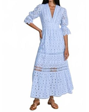 Temptation Positano Curry Maxi Dress - Blue