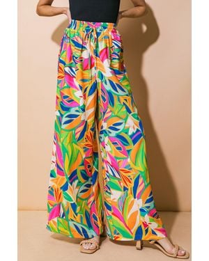 TRUEDAMES Entertain Me Woven Pants - Blue