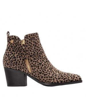 Xti 144648 Heeled Booties - Brown