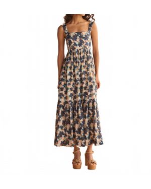 Omika Leena Maxi Dress - Brown