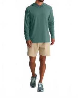 Free Fly Elevate Lightweight Hoodie - Green