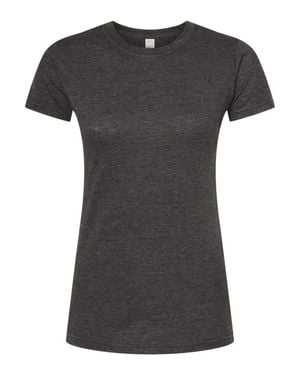 Tultex Poly-Rich Slim Fit T-Shirt - Black