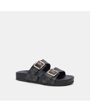 【Coach】Lainey Sandal サンダル ◆国内発送◆ COACH Lainey Sandal in Orange | Lyst
