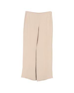 Armani Collezioni Wide-Leg Pants - Natural