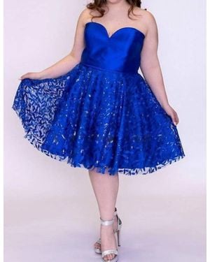 Sydney's Closet Mikado Satin - Blue