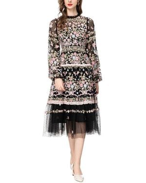 LIONELLO SALVI Midi Dress - White