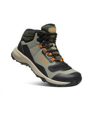 Keen Tempo Flex Mid Hiking Boots - Black