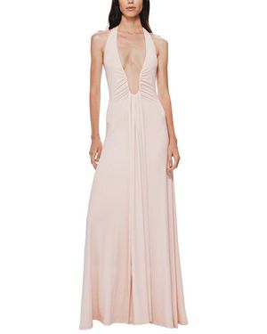 Misha The 'Jennifer' Cupro Dress - Pink