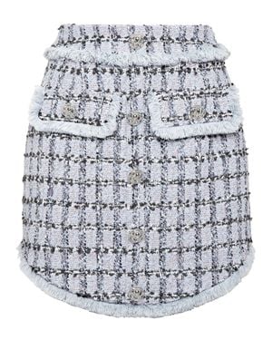 Philipp Plein Mini Skirt - Gray
