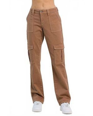 Jelly Jeans Straight Cargo Pants - Brown