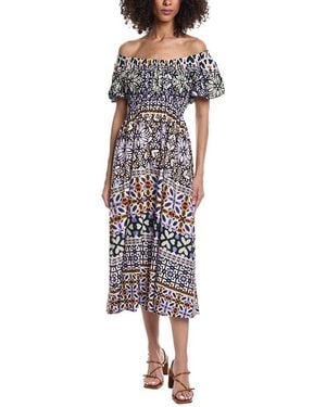 tyler boe Hailey Midi Dress - White