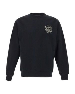 Tシャツ・カットソー DROLE DE MONSIEUR Men Sweater SW149 BLACK Drole de Monsieur Clothing for Men | Online Sale up to 36