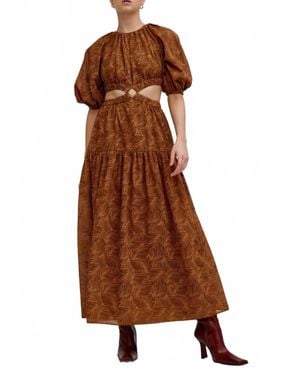 Significant Other Skyler Dress - Brown