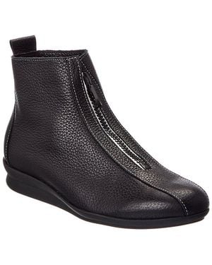 Arche Nasloo Leather Bootie - Black