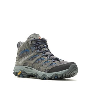 Merrell Moab 3 Mid J035865 Granite Ankle Support Tc5+ Lace Up Hiking Boot - Gray