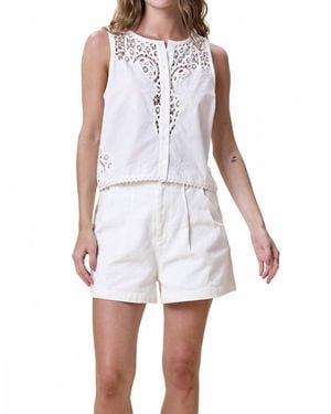 Cleobella Eileen Sleeveless Top - White