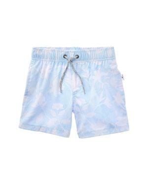 Vintage Summer Swim Short - Blue