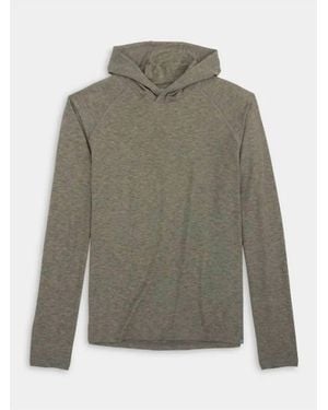 Genteal Wander Long Sleeve Hoodie - Gray