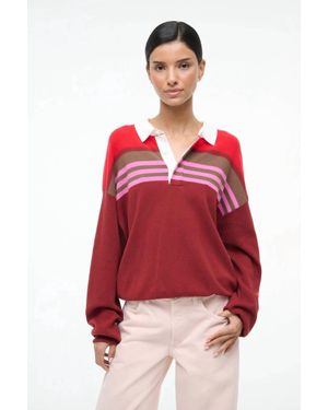 STAUD Sail Sweater - Red
