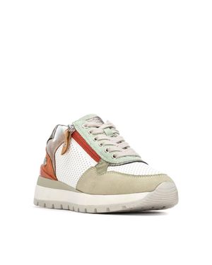 Xti Refresh Collection Casual Lace-Up Sneakers - White