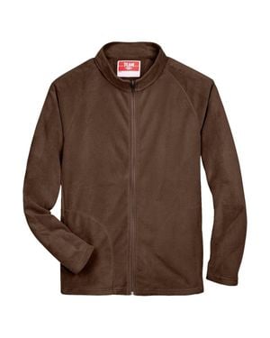 Team 365 Campus Microfleece Jacket - Brown