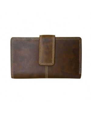 ILI New York Midi Wallet - Brown