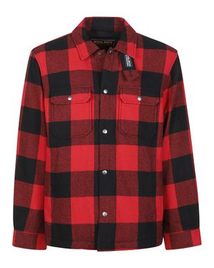 Woolrich Check Alaskan Checkered Wool-Blend Shirt Jacket
