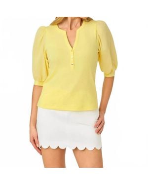 Lilly Pulitzer Ronson Knit Top - Yellow