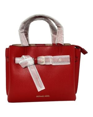 Michael Kors Emilia Satchel - Red