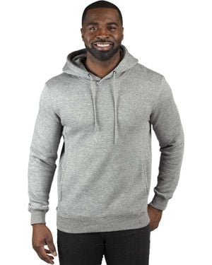 Threadfast Apparel Ultimate Fleece Pullover Hooded Sweatshirt - Gray