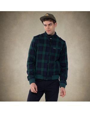 Members Only Wool Iconic Racer Jacket - Blue