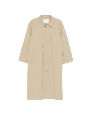 DUNST Cotton Blend Coat - Natural