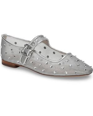 Sam Edelman Michaela Shine Flats - Gray