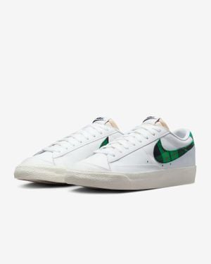 Nike Blazer Low '77 Premium Dv0801-100 Sneaker Leather Casual Shoes - White