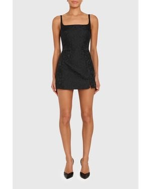 Amanda Uprichard Rhonda Romper - Black