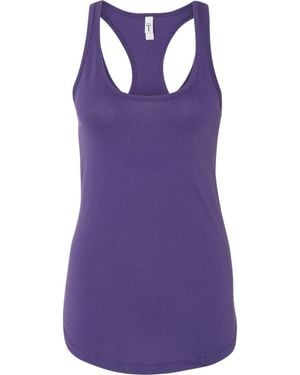 Next Level Ideal Racerback Tank - Purple