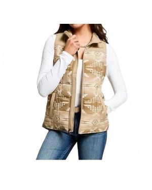 Ariat Crius Insulated Vest - Natural