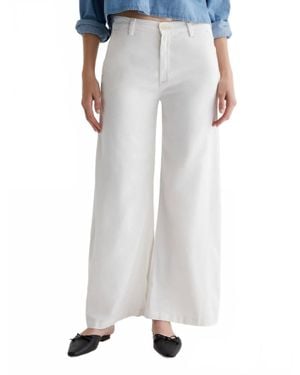 AG Jeans Caden Wide Leg Trouser - Gray