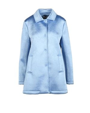 Motel Light Casual Polyester Jacket - Blue