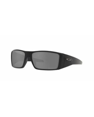 Oakley Heliostat Rectangle Sunglasses - Black
